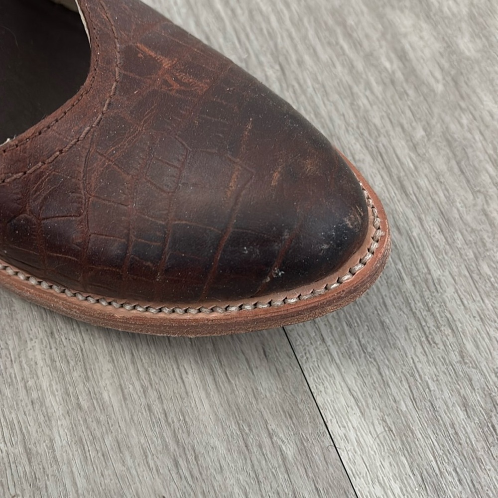 Freebird by Steven - Blade Brown Croc Booties - Picture 7 of 8